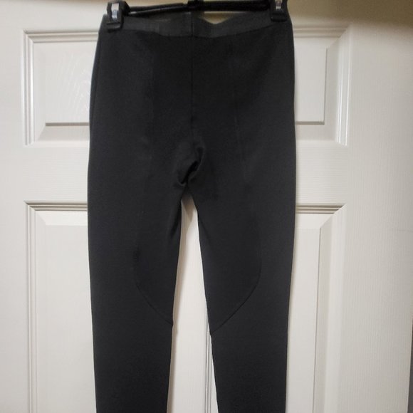BCBG MaxAzria Kramer Black Contrast Legging size XS Moto Style - Picture 8 of 9